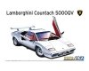 Aoshima 05945 1/24 SC#9 '85 Lamborghini Countach 5000QV