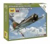 Zvezda 6254 I-16 Soviet Fighter 1/144