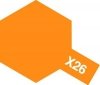 Tamiya 81026 X-26 Clear Orange 23ml