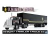 Aoshima 06379 1/28 MOVIE#KR-05 Knight Rider Knight Trailer Truck