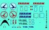 Big Model Vinci 72002 Kalkomania An-24 Tarom 1/72