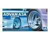 Aoshima 05546 1/24 TP#90 Advan A3A Short-Rim 14inch