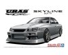 Aoshima 06134 1/24 TC#20 Uras ER34 Skyline 25GT-t '01 (Nissan)