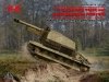 ICM 35340 10.5cm leFH 16(Sf) auf Geschutzwagen FCM36(f), WWII German self-propelled howitzer 1/35