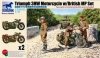 Bronco CB35035 Triumph 3HW Motorcycle w/MP Set