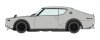 Hasegawa 20669 1/24 Nissan Skyline 2000GT-R (KPGC110) Custom Version