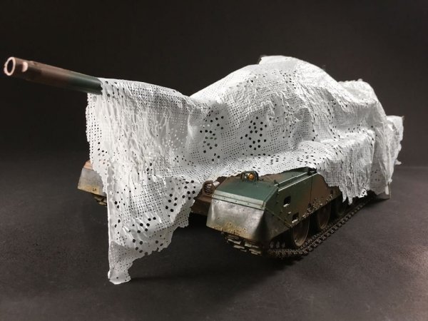 AFV Club AC35022 Camouflage net-JGSF Snow 1/35