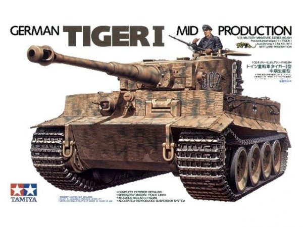 Tamiya 35194 Ger.Tiger I Mid Production 1/35