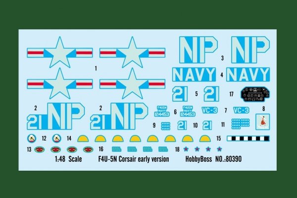 Hobby Boss 80390 F4U5N Corsair Early Version