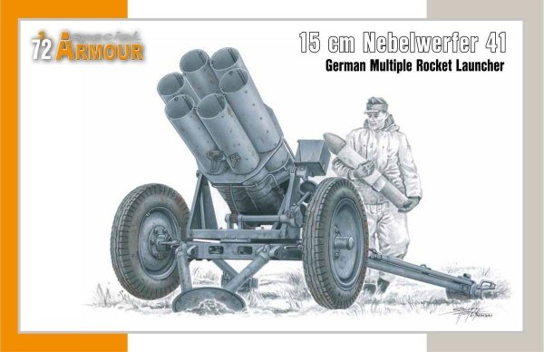 Special Armour 72026 15 cm Nebelwerfer 41 German Multiple Rocket Launcher 1/72