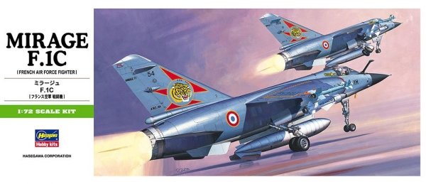 Hasegawa B4-00234 Mirage F.1C 1/72