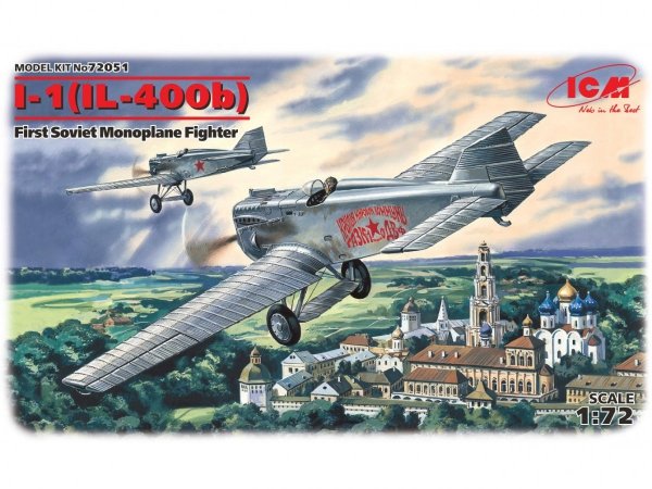 Icm 72051 I-1 (Il 400B) Sov.Fighter