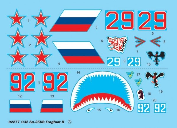 Trumpeter 02277 Su-25Ub Frogfood B