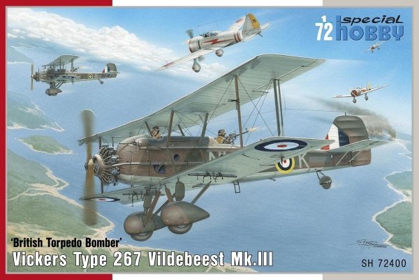 Special Hobby 72400 Vickers Vildebeest Mk.III 1/72