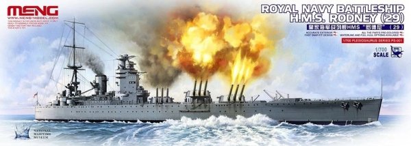 Meng PS-001 HMS Rodney (29) - 1/700