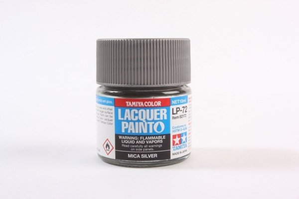 Tamiya 82172 LP-72 Mica Silver 10ml