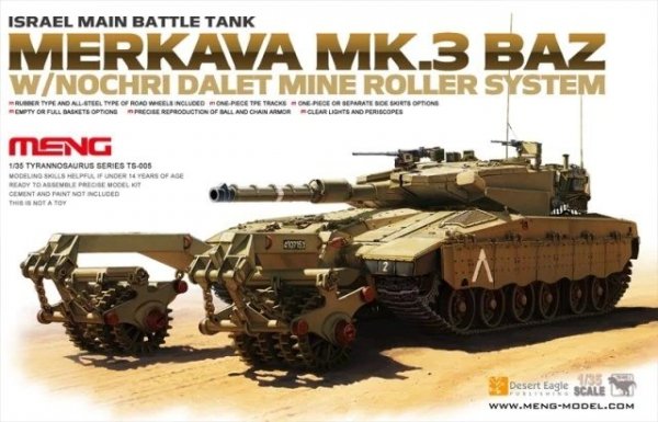Meng TS-005 Merkava Mk.S Baz