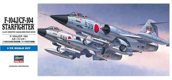 Hasegawa D16-00446 F-104J/CF-104 Starfighter 1/72