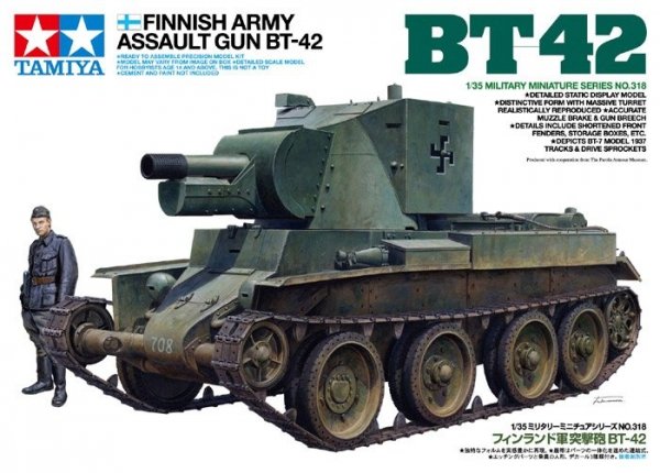 Tamiya 35318 1/35 Finnish BT-42