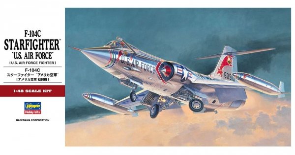 Hasegawa PT19-07219 F-104C Starfighter U.S.A.F 1/48