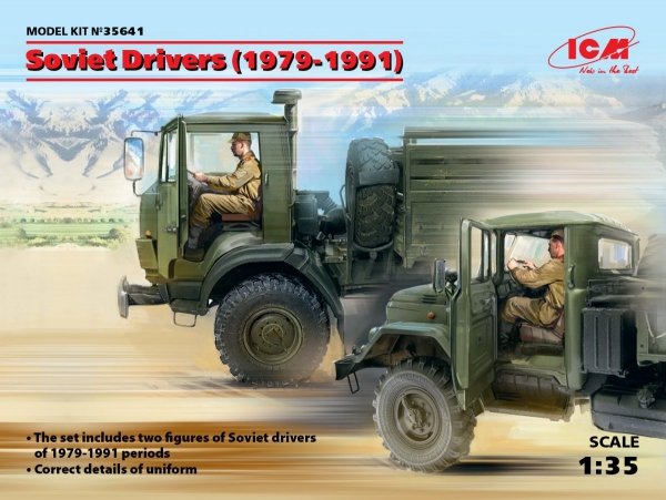 ICM 35641 Soviet Drivers 1/35