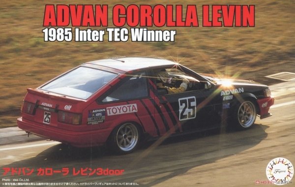 Fujimi 046914 1/24 ID-291 Advan Corolla Levin 3-Door