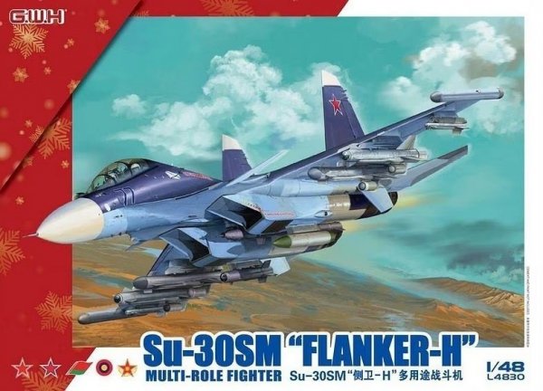 Great Wall Hobby L4830 Su-30SM &quot;Flanker-H&quot; Multi-Role Fighter 1/48