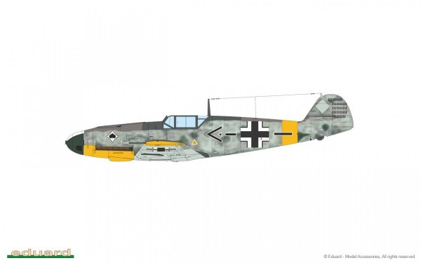 Eduard 70154 Bf 109 F-2 ProfiPACK Edition 1/72