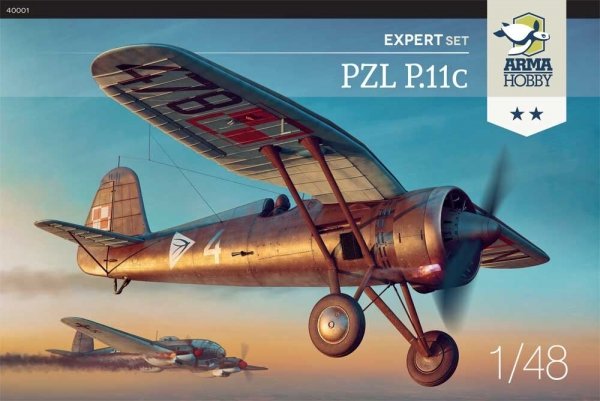 Arma Hobby 40001 PZL P.11c  Ekspert set 1/48