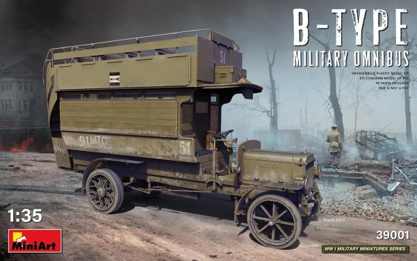 Mini Art 39001 B-type Military Omnibus 1/35