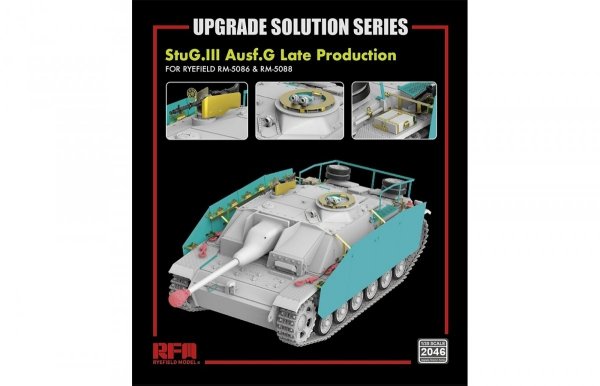 RFM-2046 Upgrade Solution Series for 5086,5088 StuG.III Ausf. G late