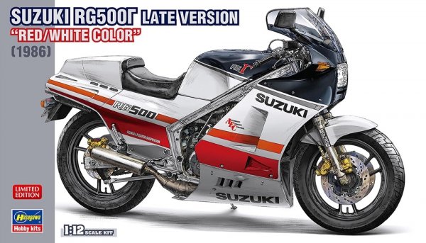 Hasegawa 21764 Suzuki RG500T Late Version &quot;Red/White Color&quot; (1986) 1/12