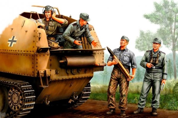 Hobby Boss 84402 German SPG Crew