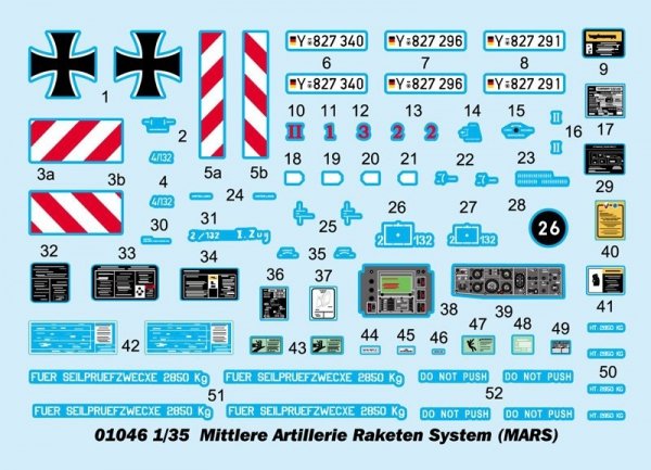 Trumpeter 01046 M270/A1 Multiple Launch System