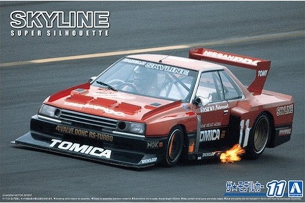 Aoshima 06102 1/24 MC#11 Nissan KDR30 Skyline Super Silhouette `82