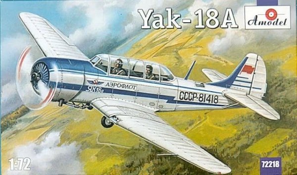 Amodel 72218 Yak-18A 1/72