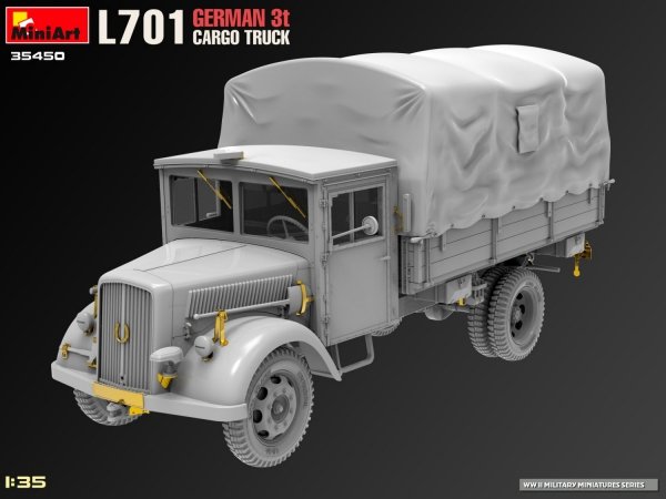 Mini Art 35450 L701 German 3t Cargo Truck 1/35