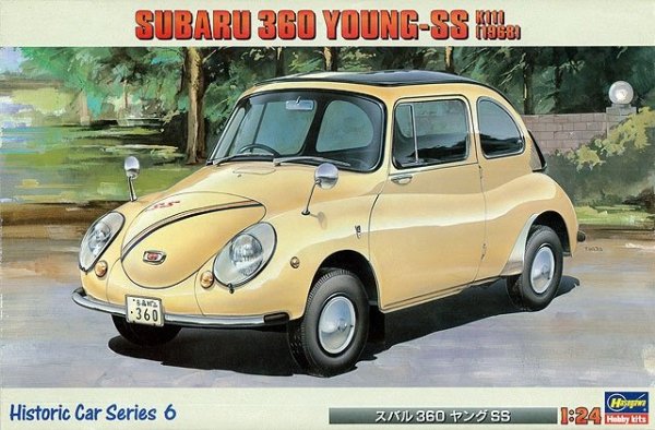 Hasegawa HC6-21206 Subaru 360 Young-SS K111 (1968) 1/24