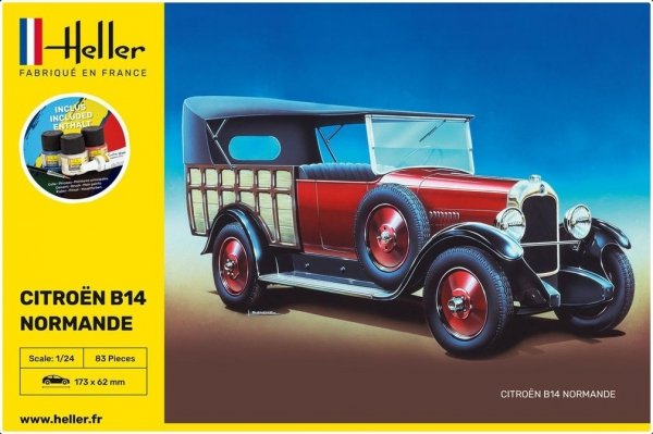 Heller 56729 Starter Kit - Citroen B14 Normande