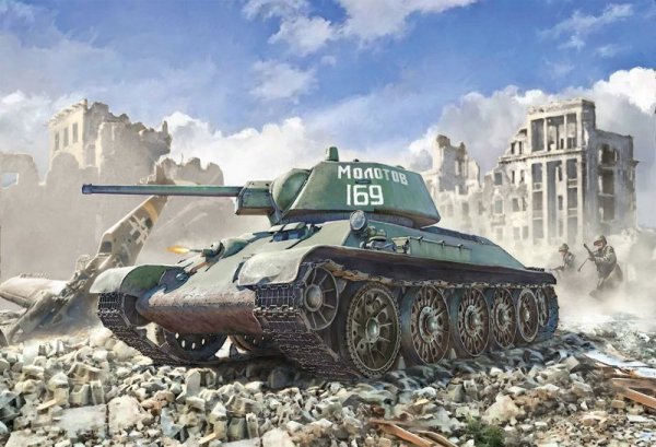 Italeri 6570 1/35  T-34/76 Model 1943 Early Version Premium Edition