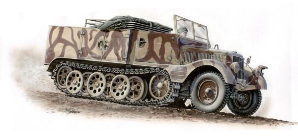 Special Armour 72004 Sd.Kfz. 11/4 Nebelkraftwagen