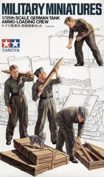 Tamiya 35188 Ger.Tank Ammo-Loading Crew 1/35