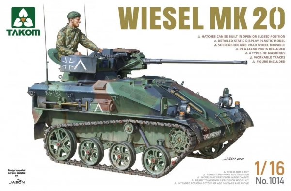 Takom 1014 Wiesel Mk 20 1/16