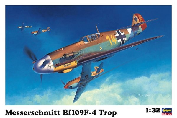 Hasegawa ST31 Bf109F-4 Trop 1/32