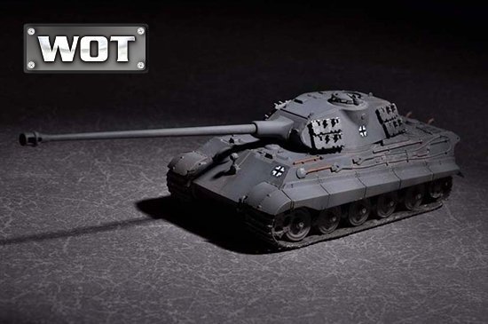 Trumpeter 07161 King Tiger(Porsche tur)w/105mmkWH