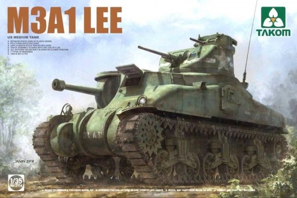 Takom 2114 US Medium Tank M3A1 LEE 1/35