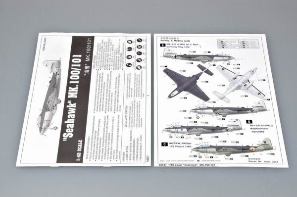 Trumpeter 02827 Seahawk Mk 100/101