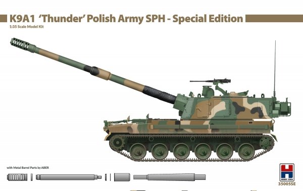 Hobby 2000 35005SE K9A1 'Thunder' Polish Army SPH - Special Edition 1/35