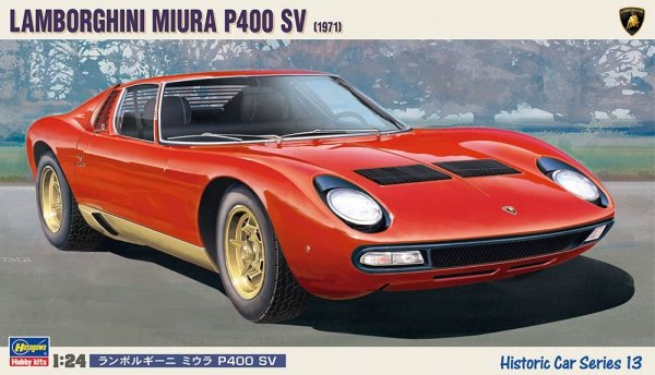 Hasegawa HC13-21213 Lamborghini Miura SV 1/24