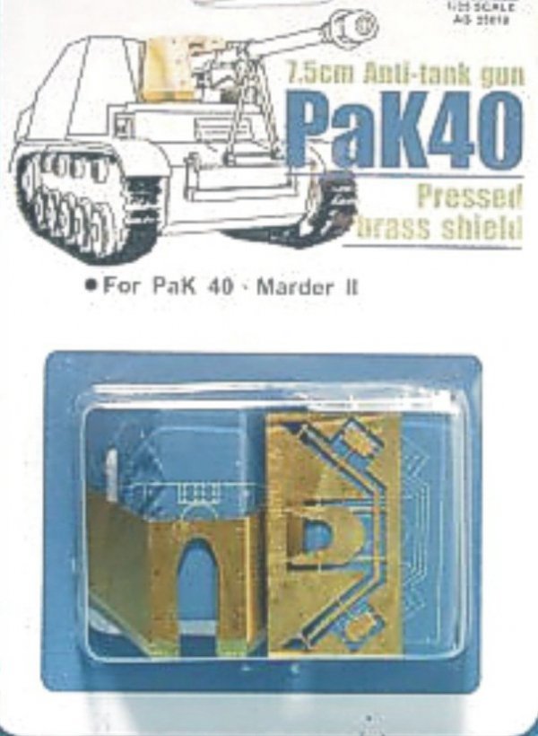 AFV Club AG35012 PAK40 Etching Parts 1/35